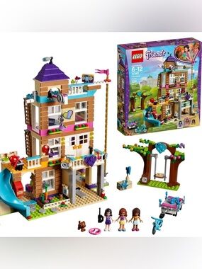 👯‍♀️ LEGO Friends Friendship House 41340 Kids Building Set • Mini-Doll Figures